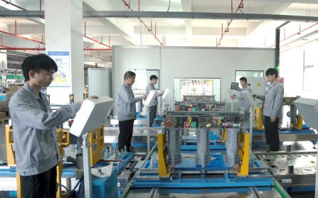 خط إنتاج جودة الطابق الرابع